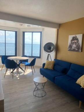 Appartement moderne vue sur étang et montagne